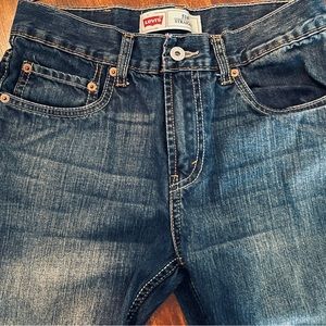 Boys 16 Reg Levi’s 514 Straight Jeans 28X28